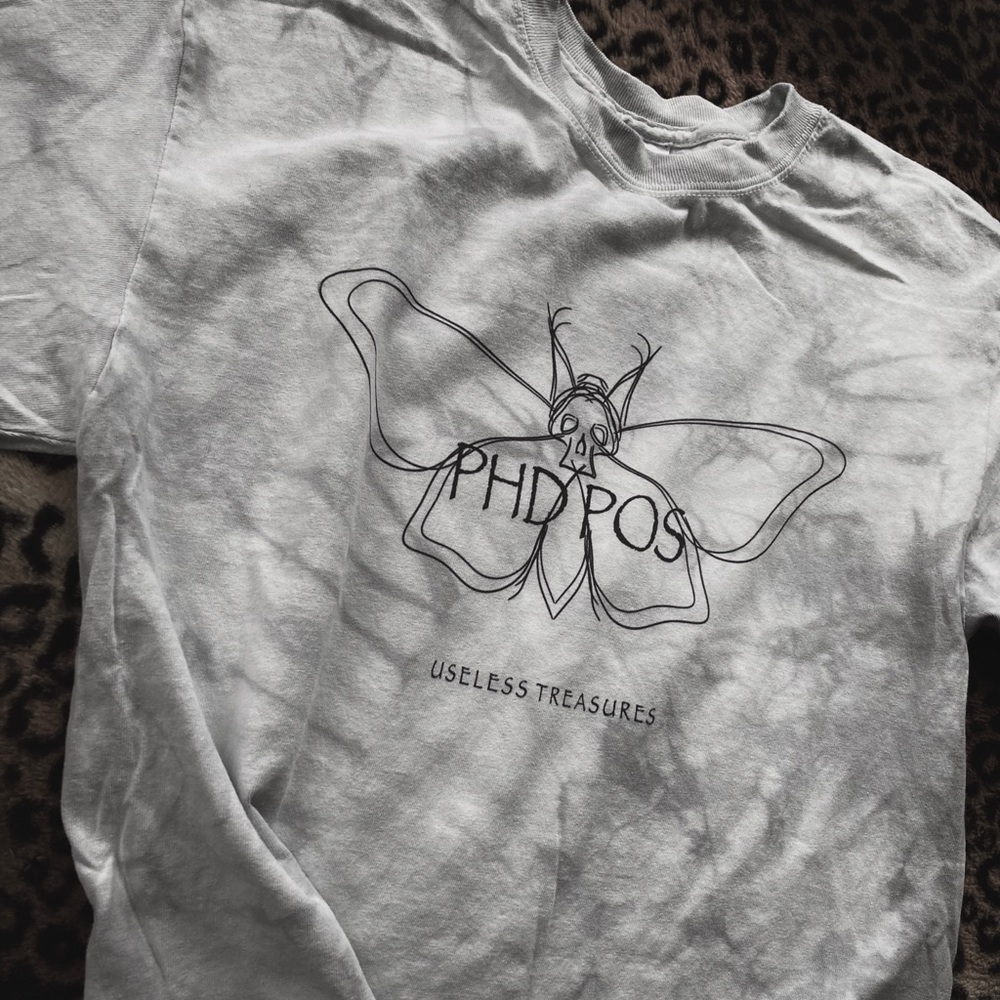Silver Crystal Dye Tee